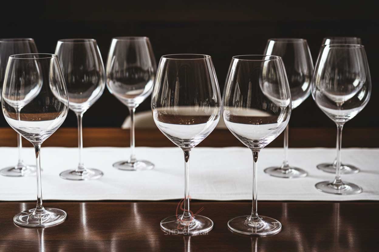 bordeaux wine glass factory