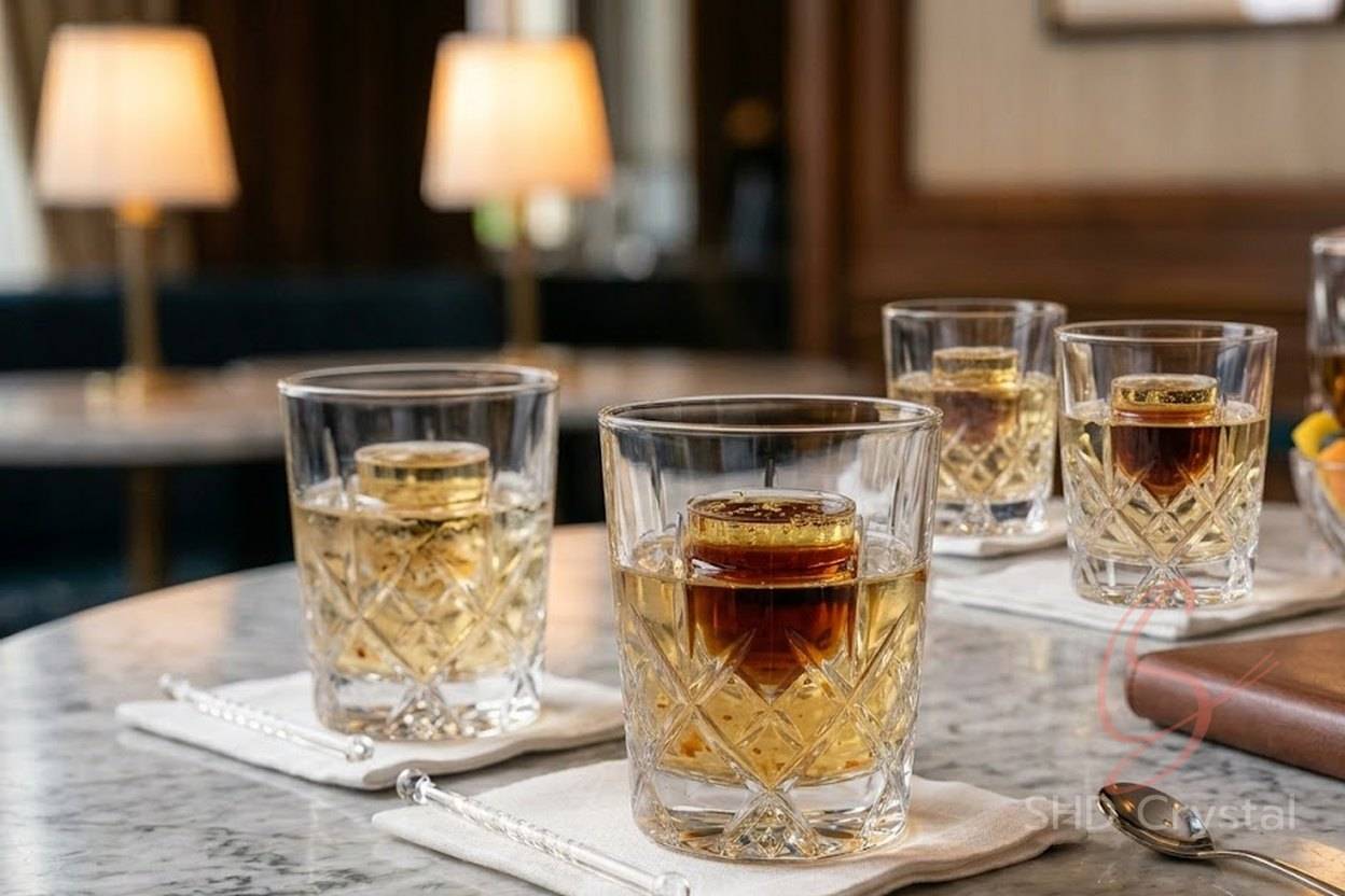 branded shot glassware