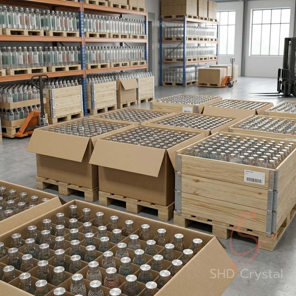 bulk glass water bottles supplier