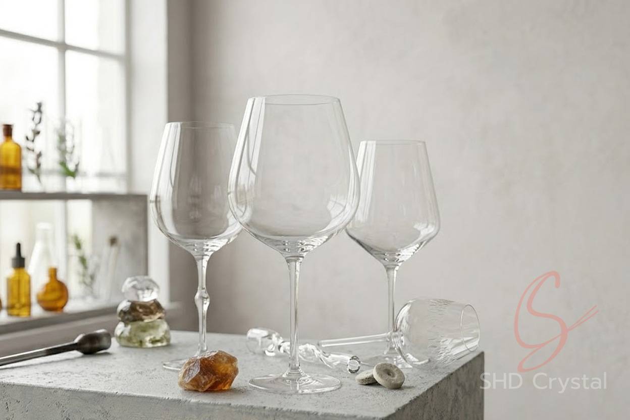 burgundy wine glass factory