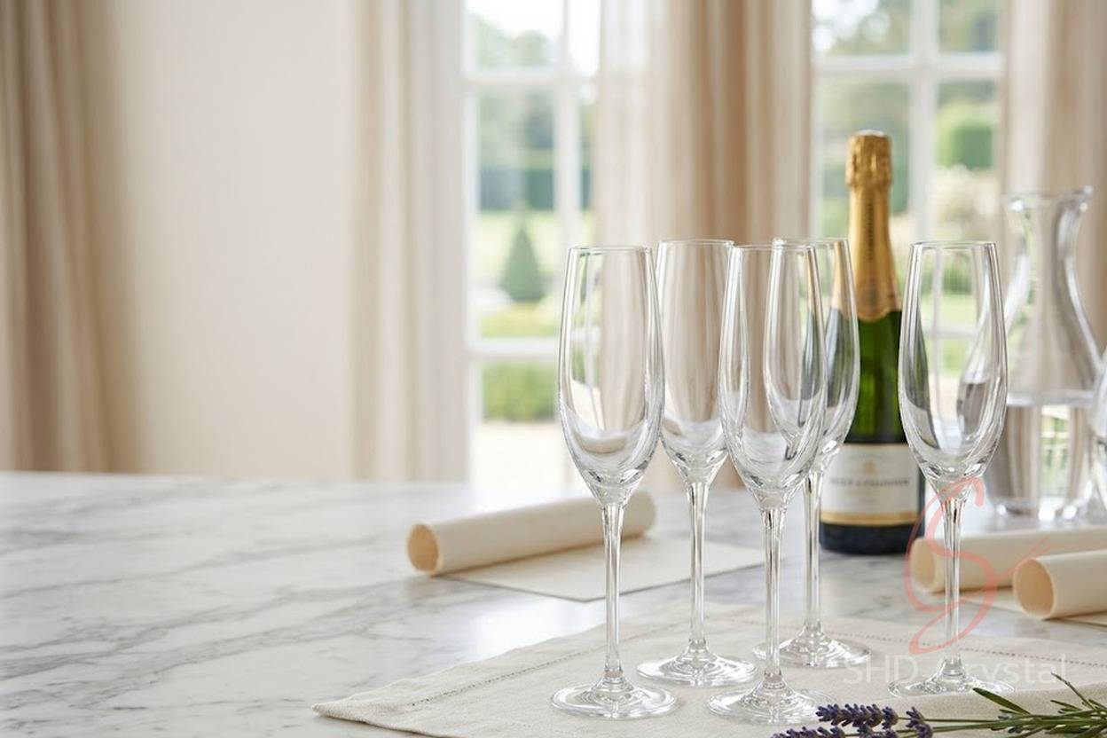 champagne flute glasses