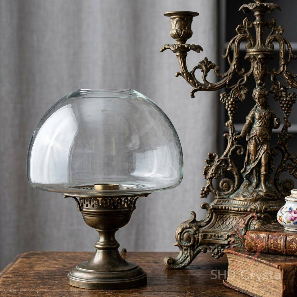 classical glass lamp shades factory