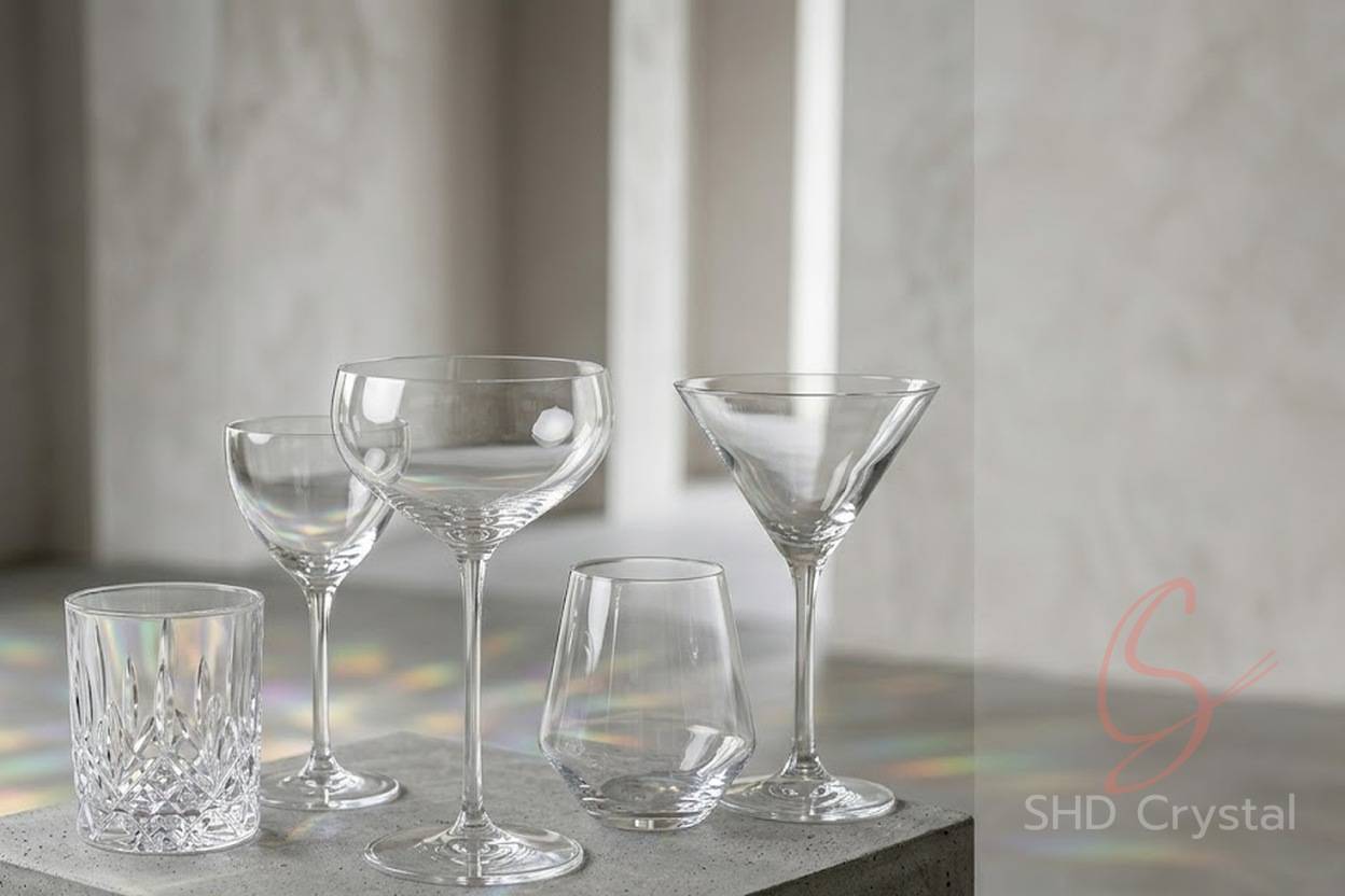 cocktail glass factory