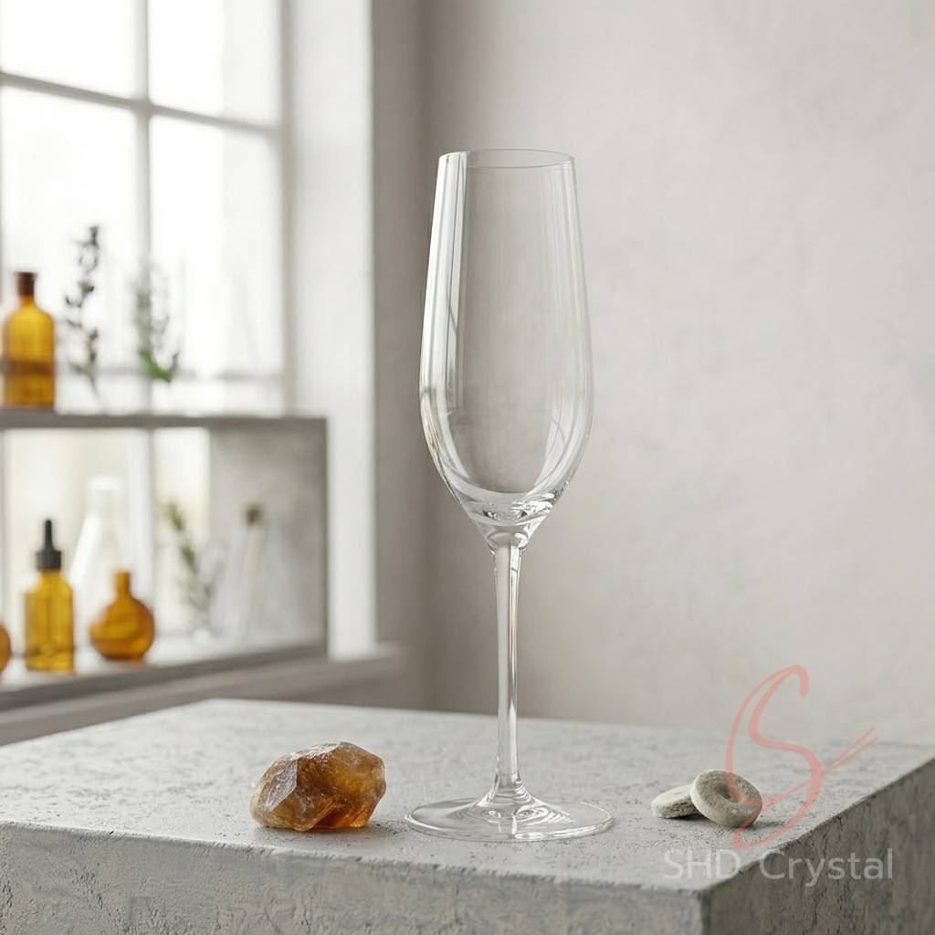 crystal champagne glass OEM