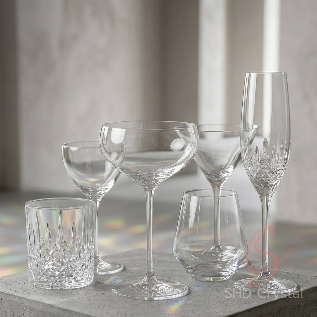 crystal glass champagne flute OEM