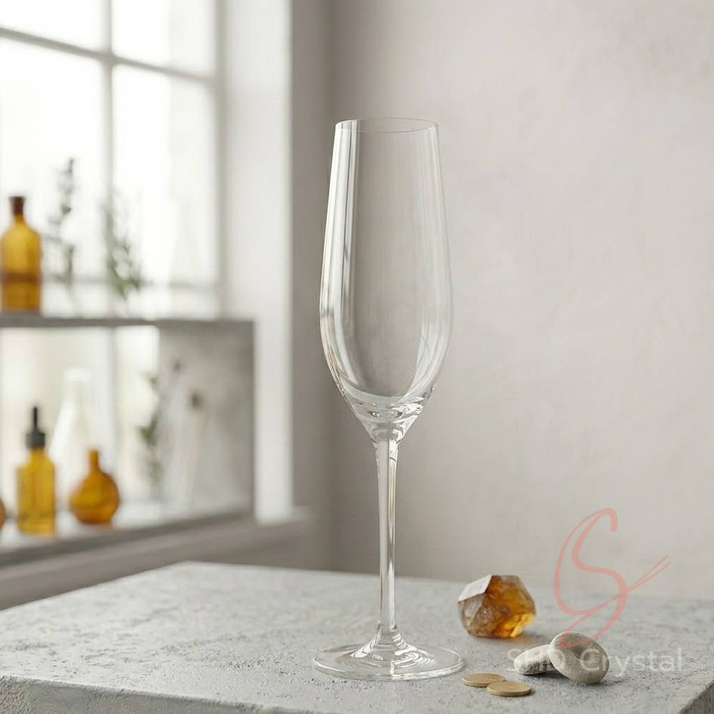 crystal glass champagne flute manufacturers