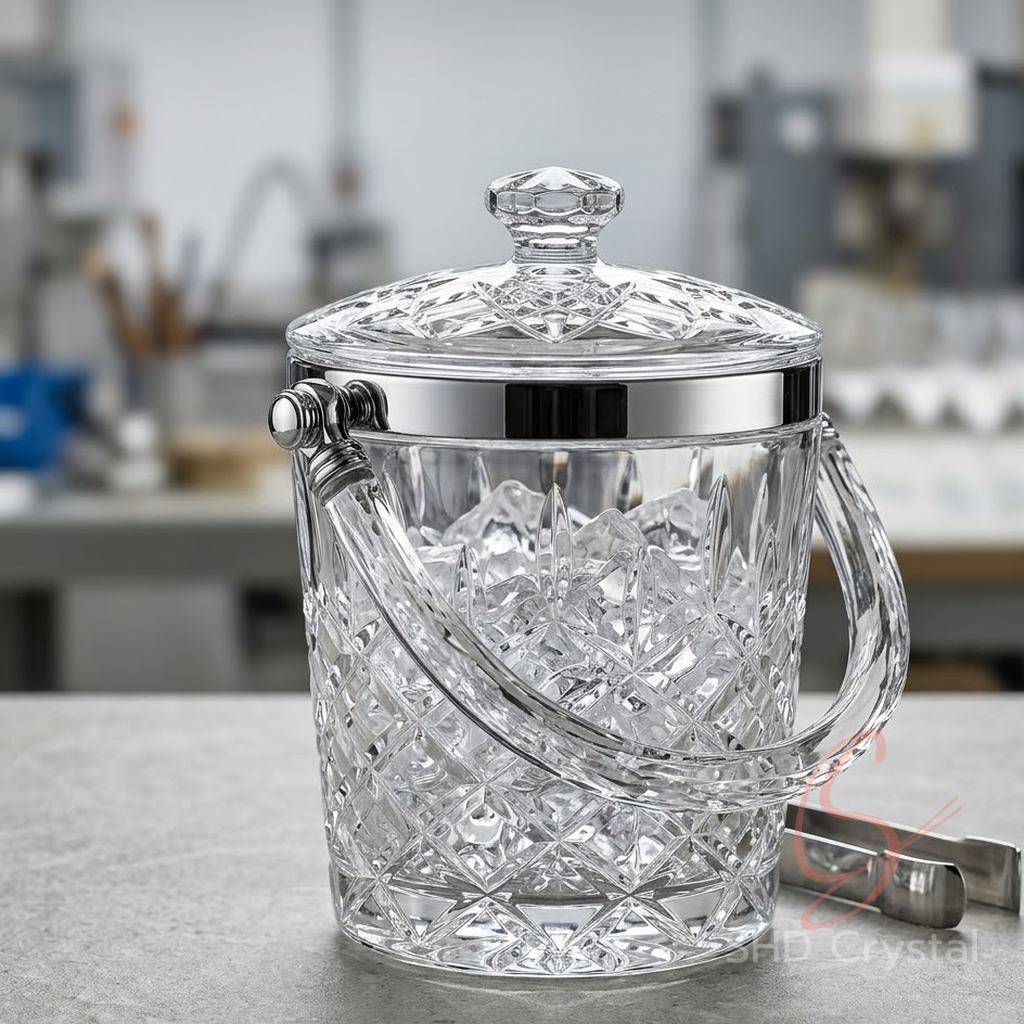 crystal ice buckets factory