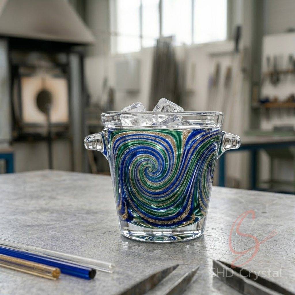 crystal ice buckets manufacturers