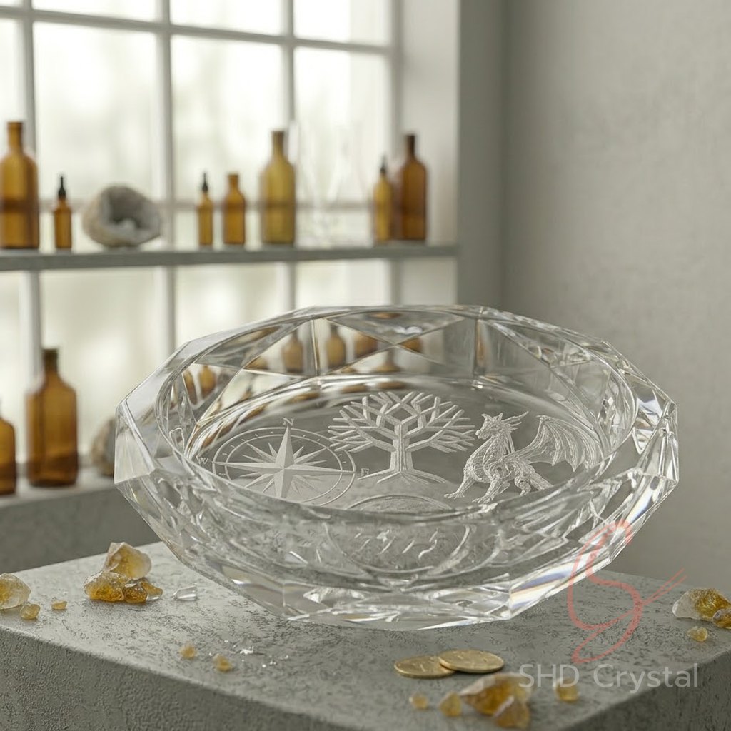 custom crystal washbasin