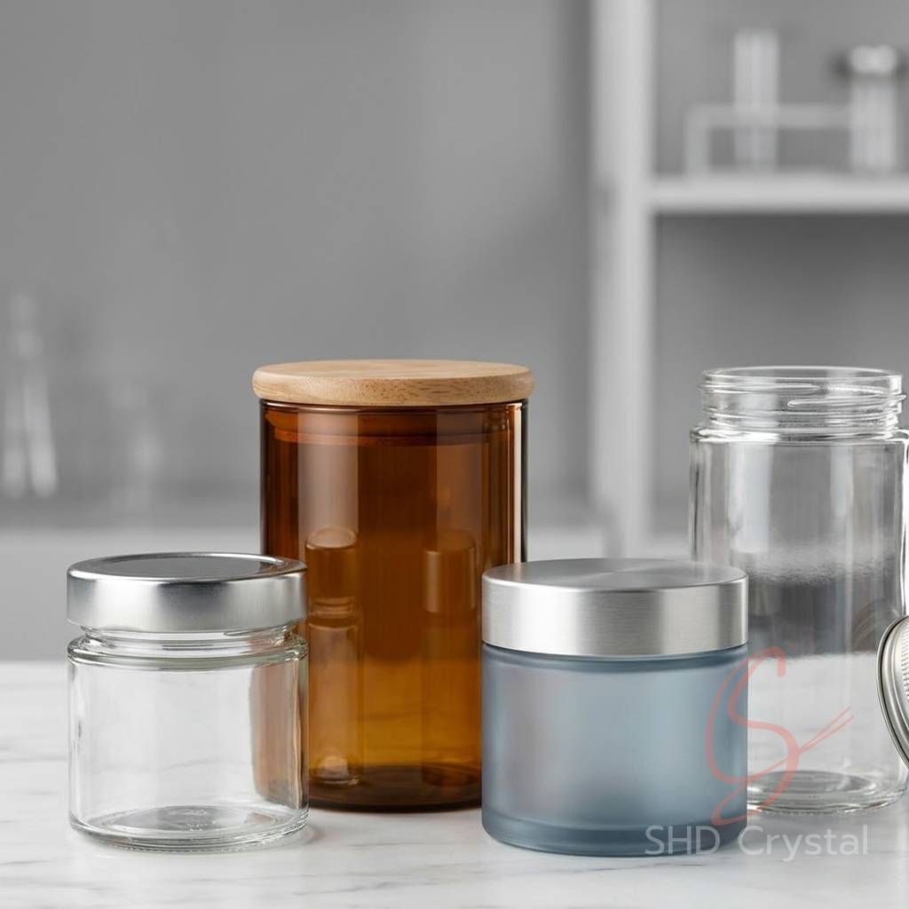 custom glass jar factory