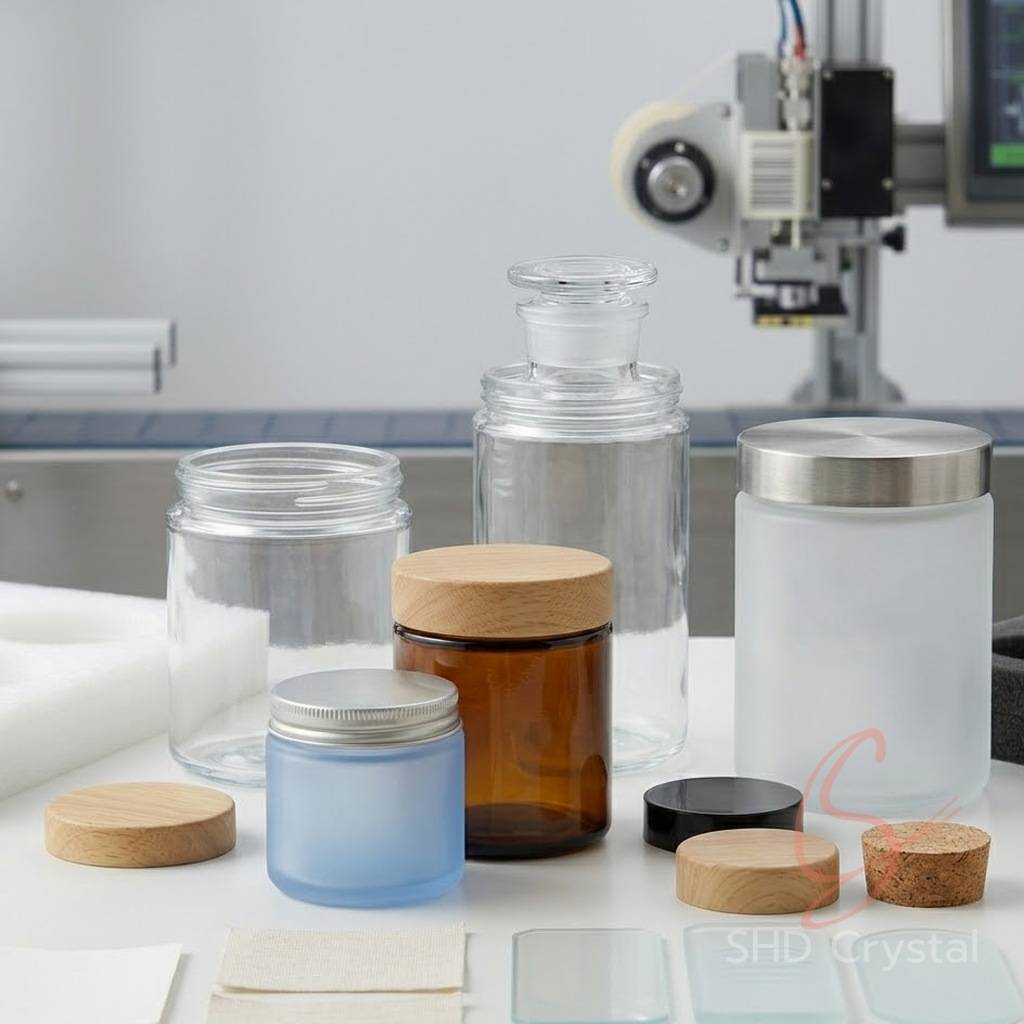 custom glass jar supplier