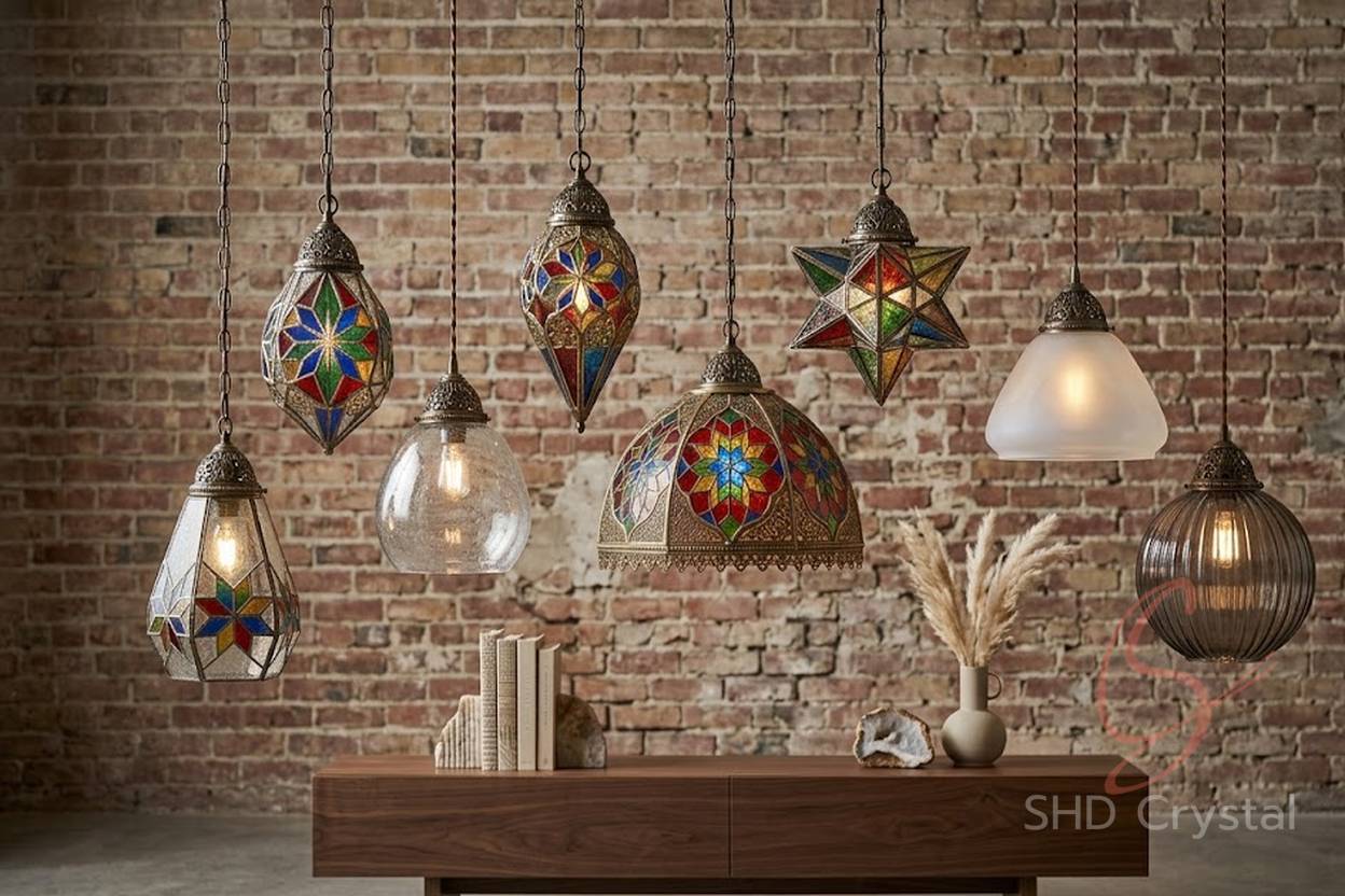 custom glass lamp shades