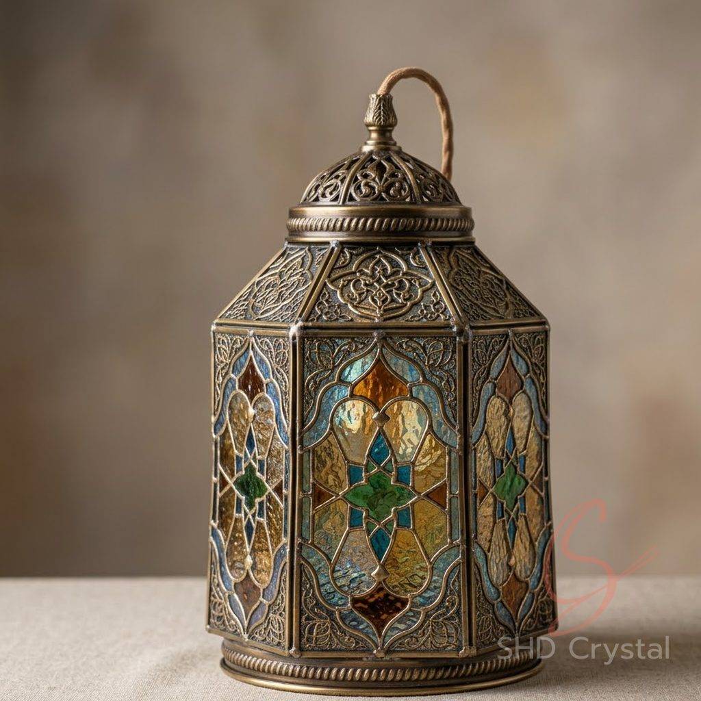 custom islamic style glass lampshades