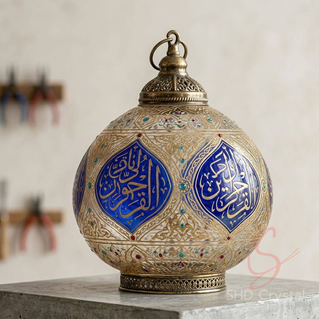 custom ottoman empire style glass lamp shades