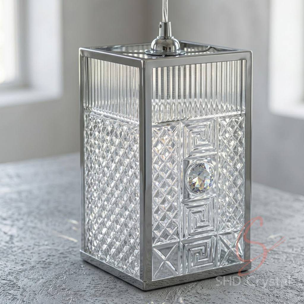 custom rectangular glass lampshades