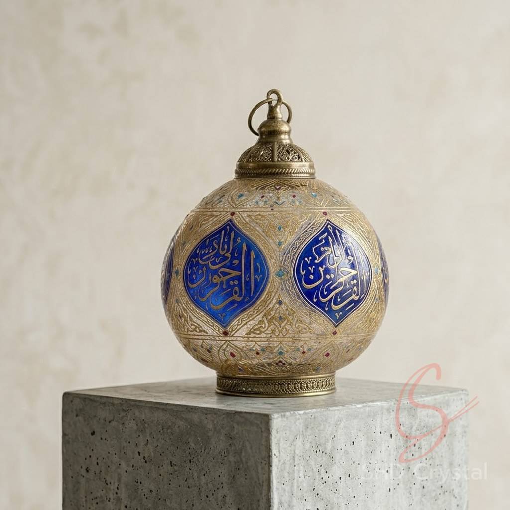 custom spherical glass lamp shades