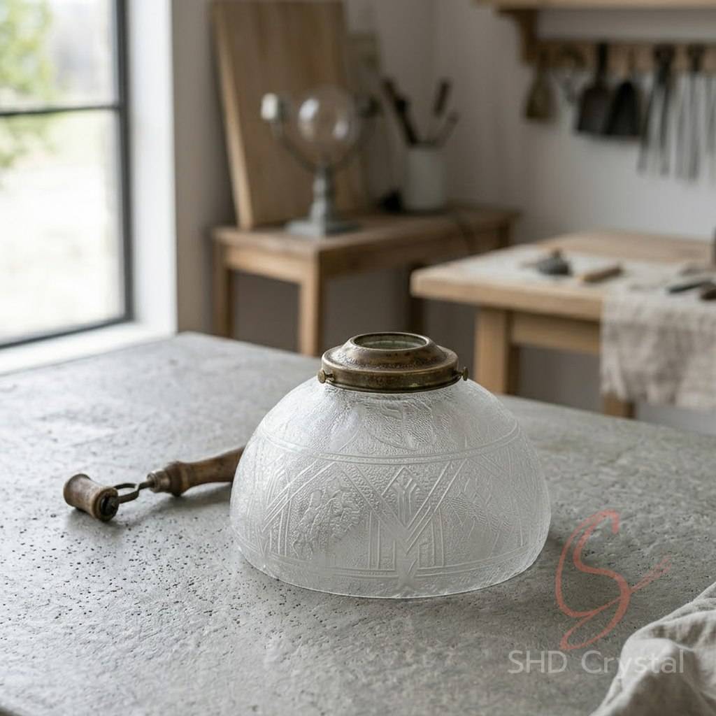 custom vintage glass lamp shades
