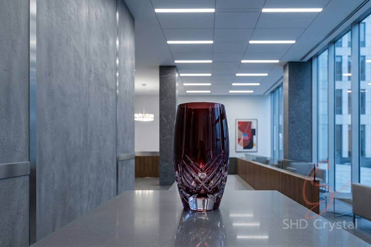 engineered crystal decor