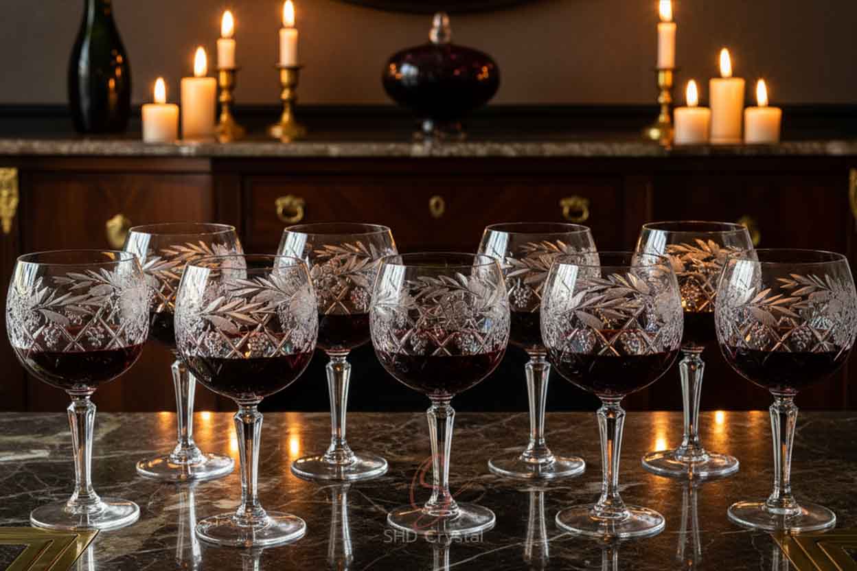 engraved wine glasses