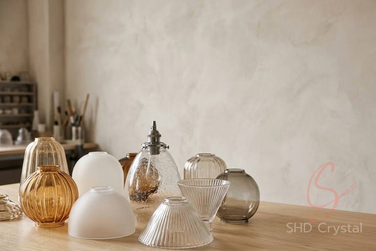 european style glass lamp shades factory