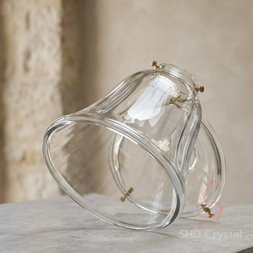 french style glass lamp shades OEM