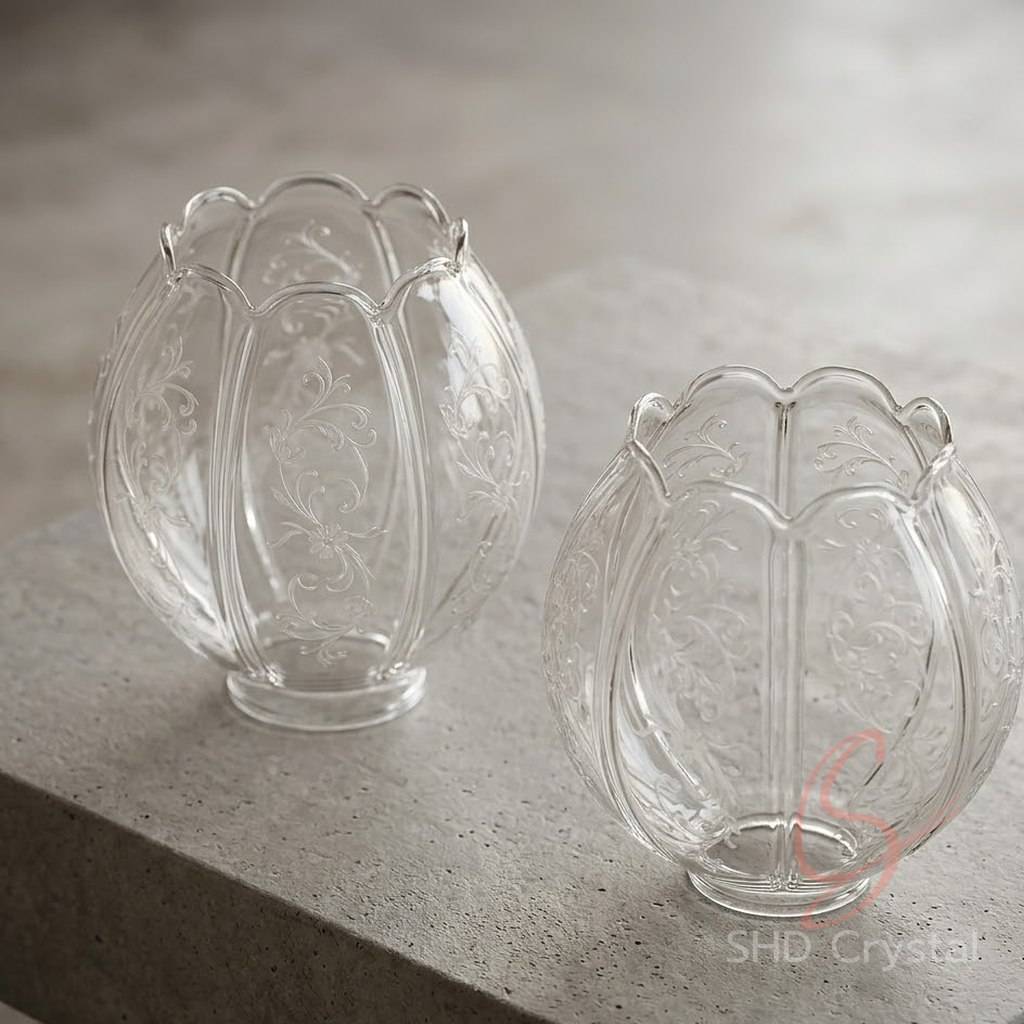 french style glass lamp shades factory