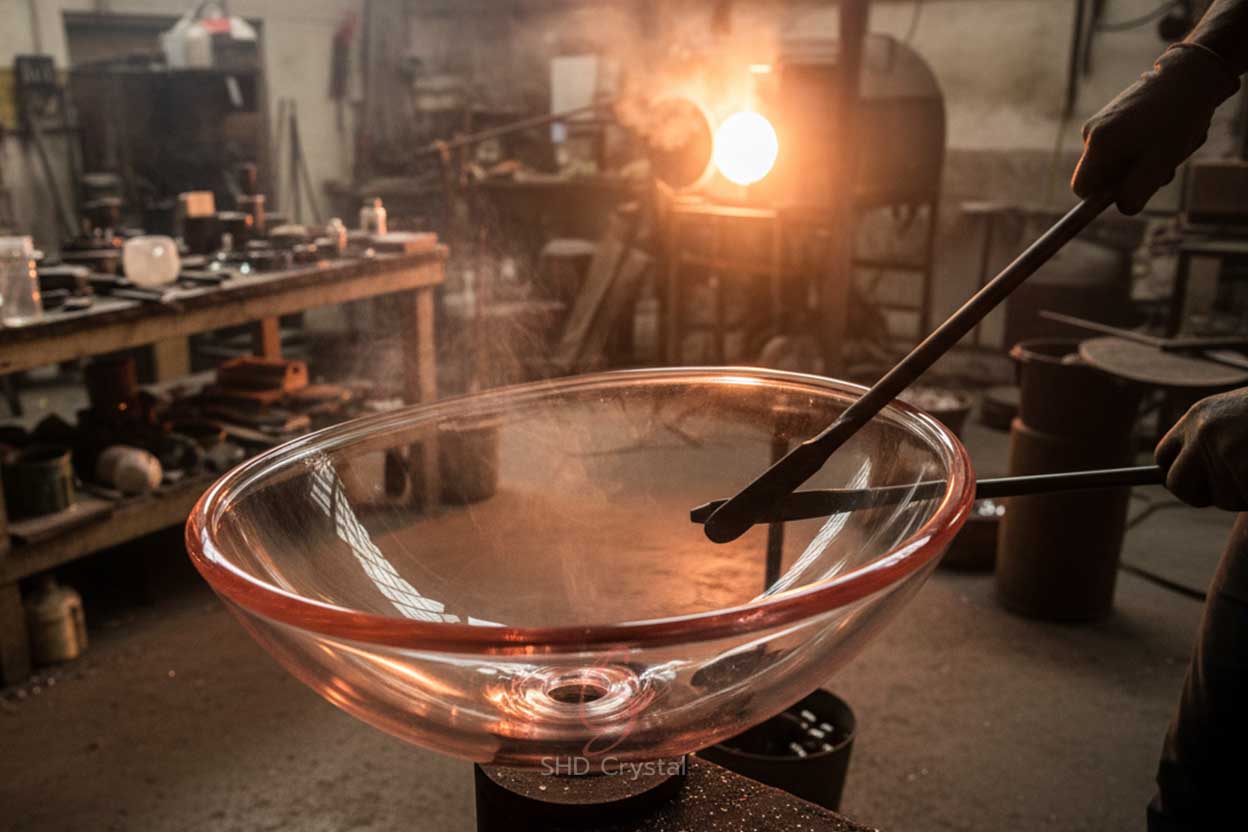 glass sink OEM