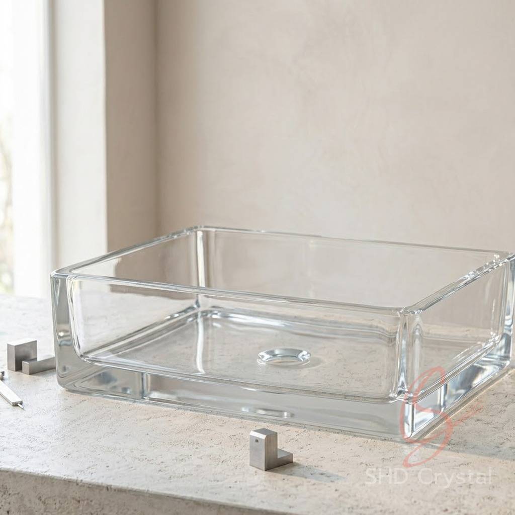 glass sink factory