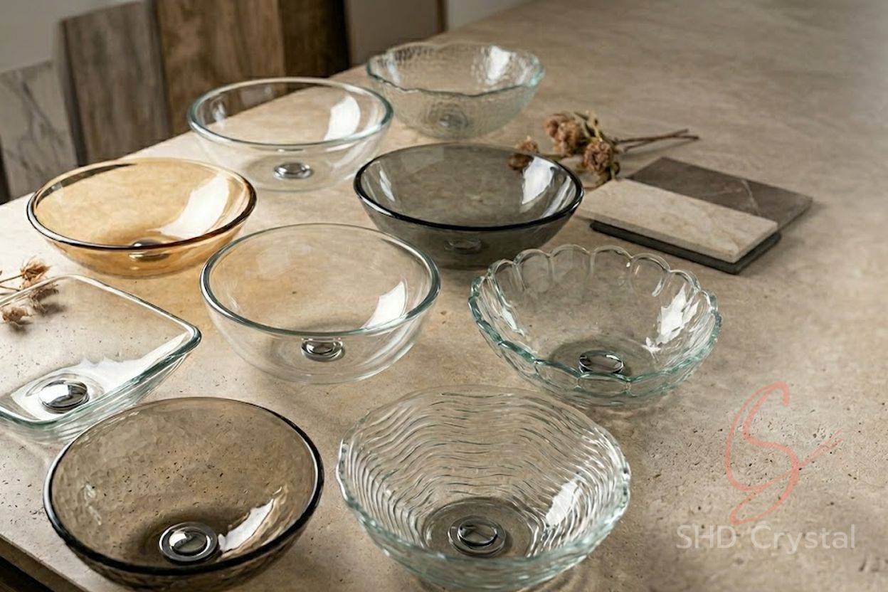 glass sink factory