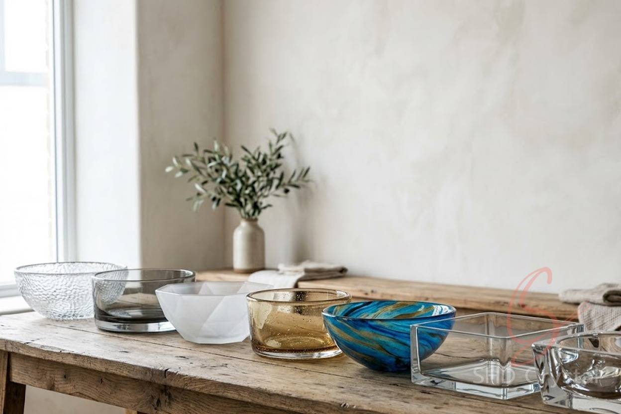 glass wash basins factory