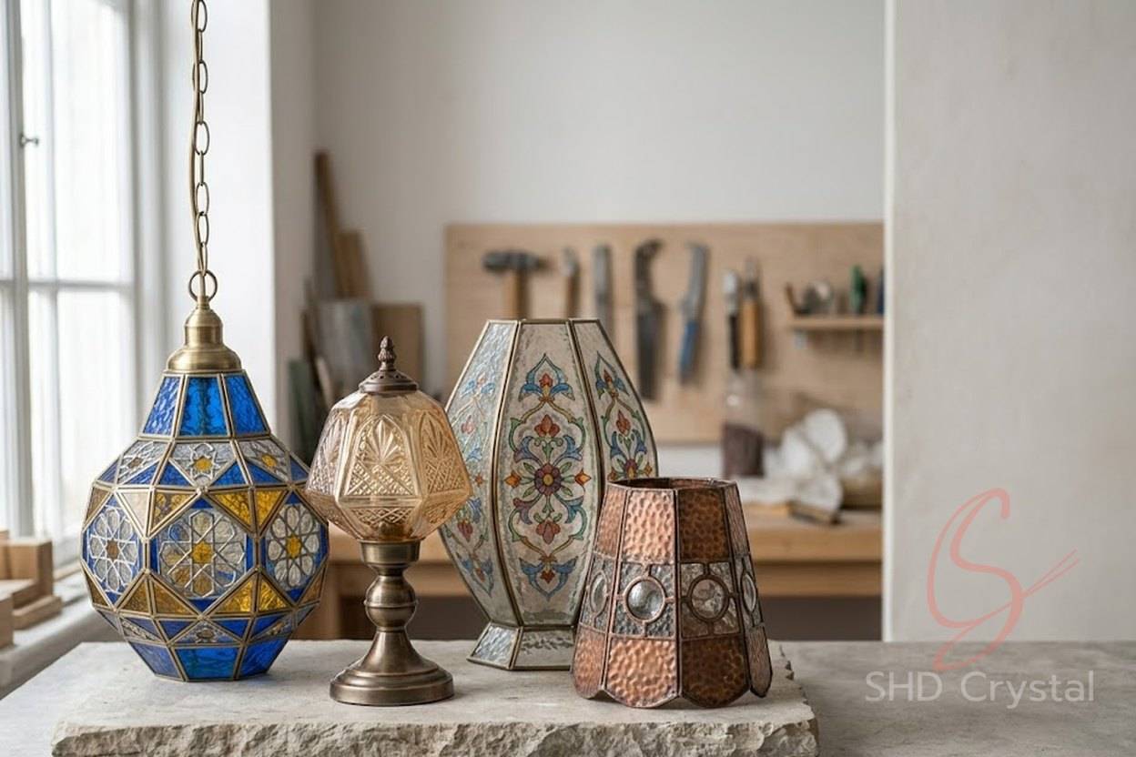 islamic style glass lamp shades factory