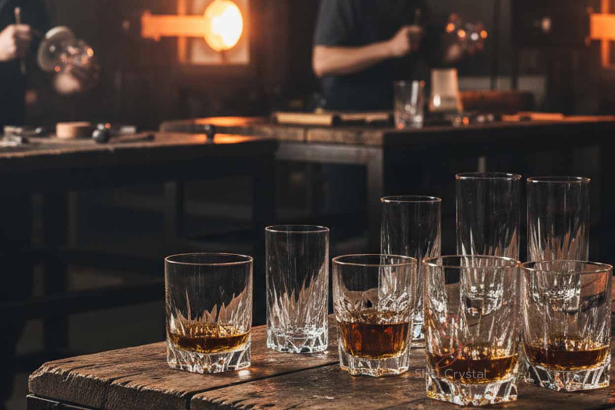 lead-free crystal spirit glass