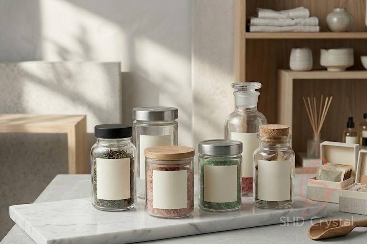 modular glass storage design