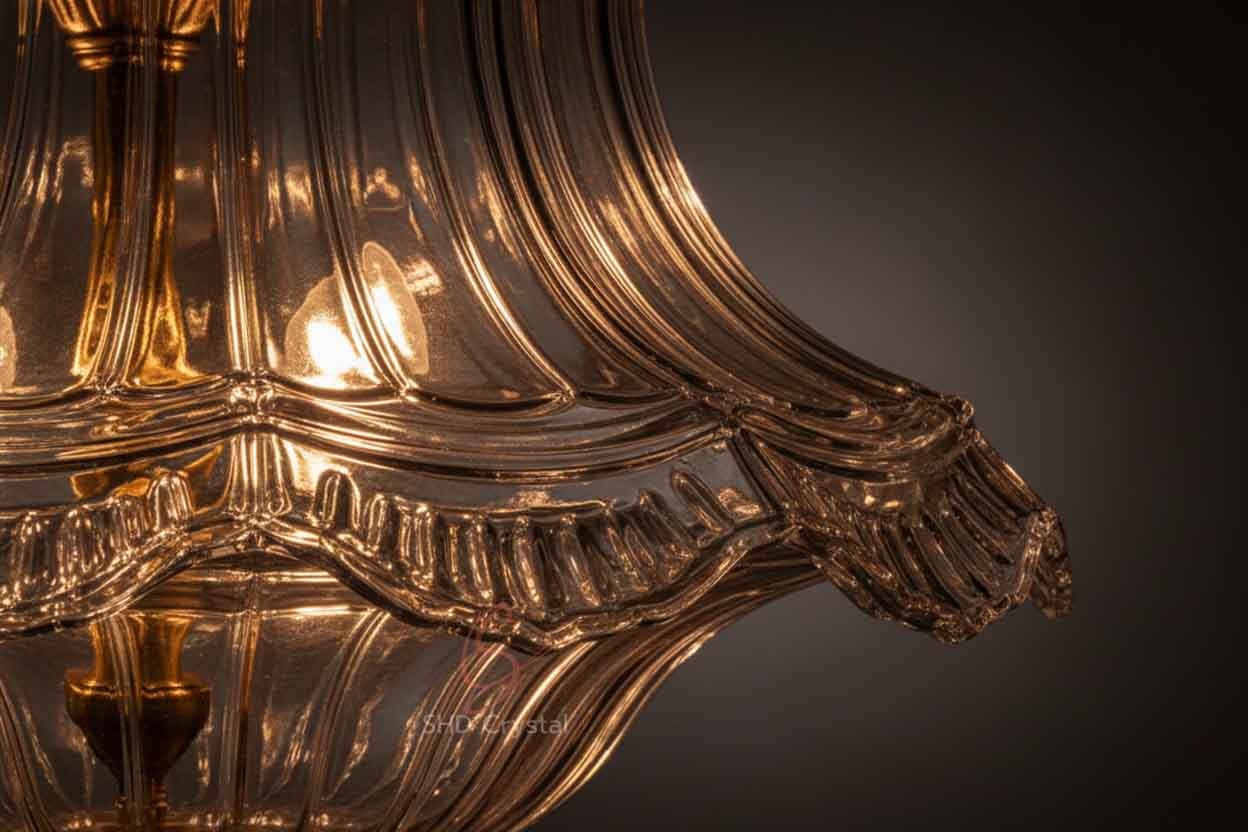 palace style glass lamp shades manufacturers