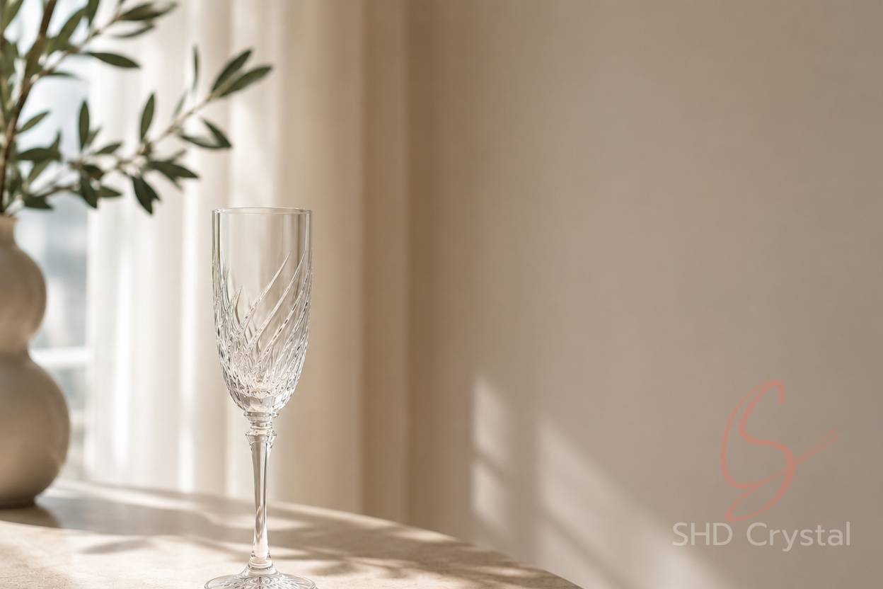 sparkling wine flutes for hotels