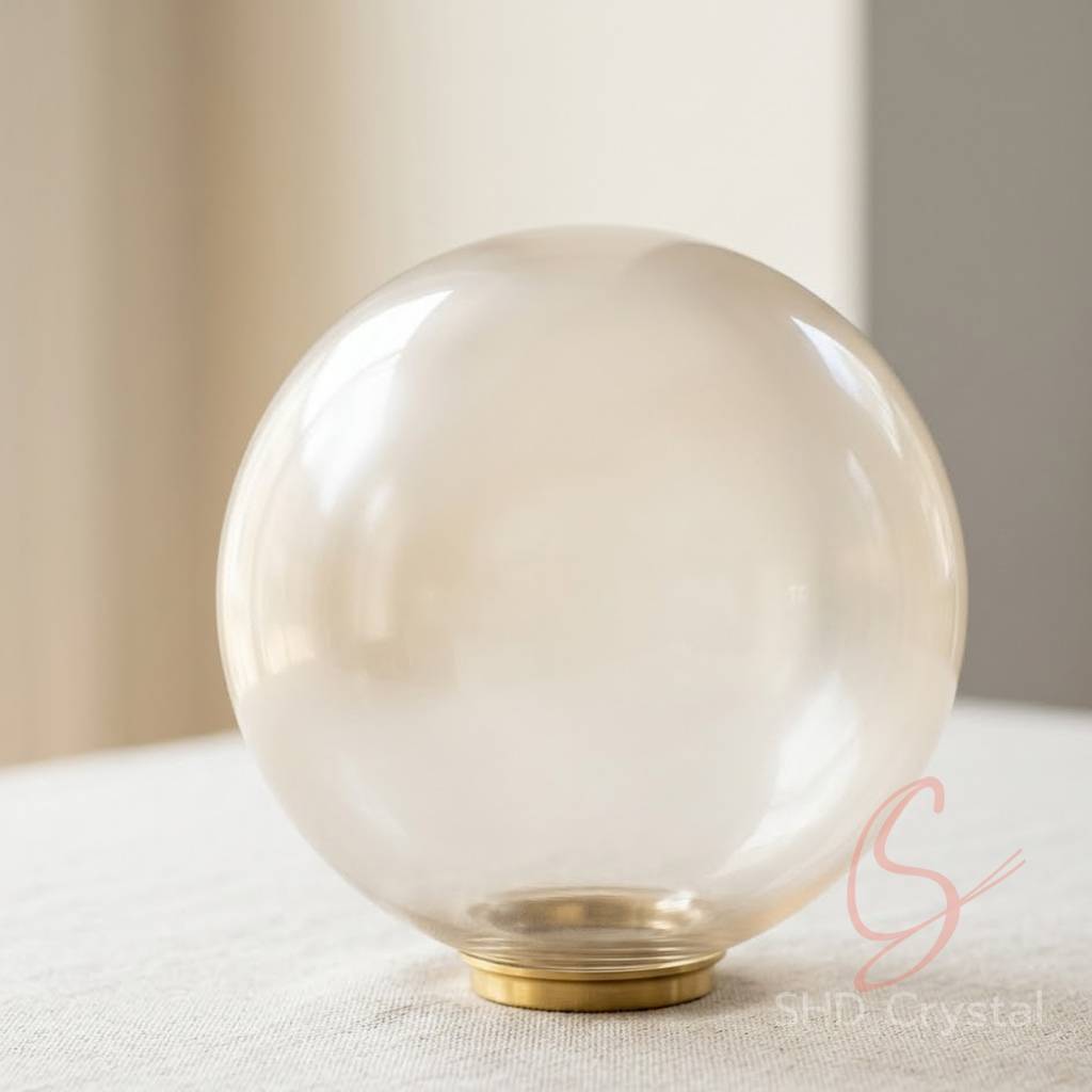 spherical glass lamp shades OEM