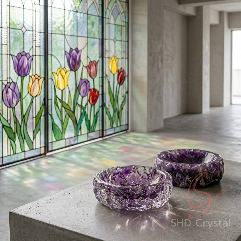 tulip glass lamp shades factory