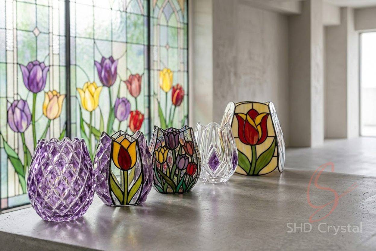 tulip glass lamp shades manufacturers