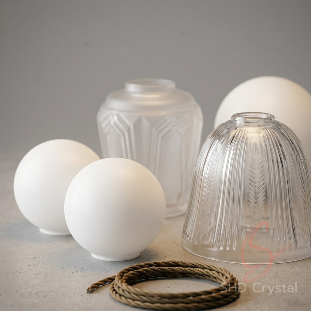 vintage frosted glass lamp shades manufacturers