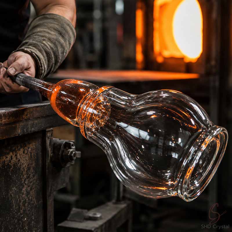 Hand-Blown Glass Forming