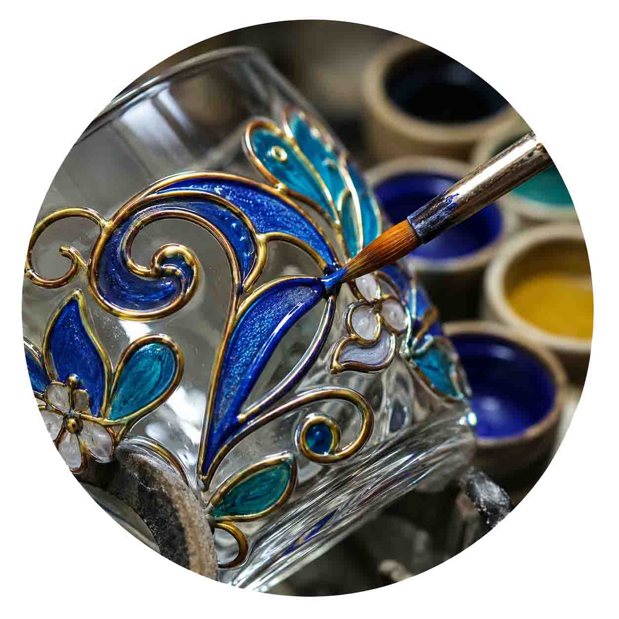 Hand-Painted Decoration