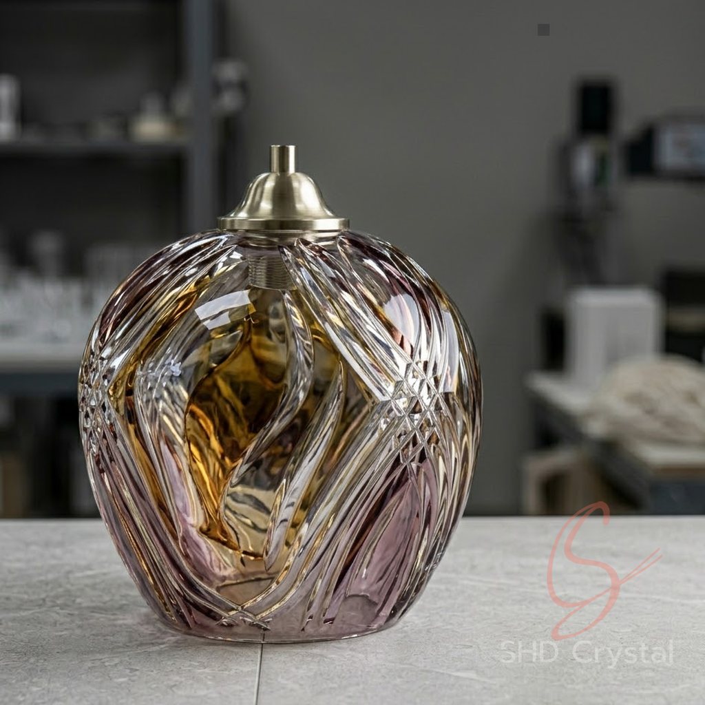 custom glass lampshades