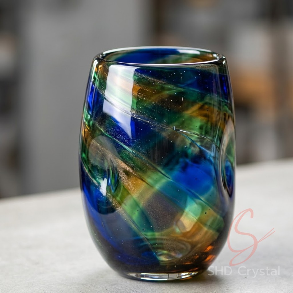 custom hand-blown glass