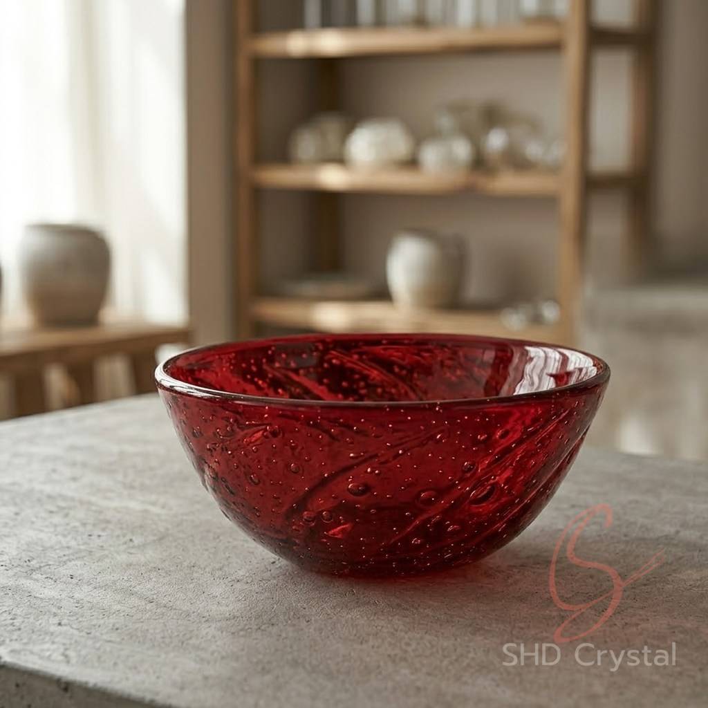 red wash basin