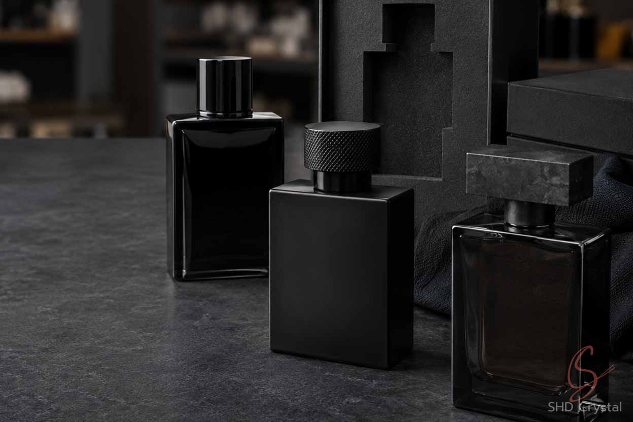 black cologne bottles manufacturer