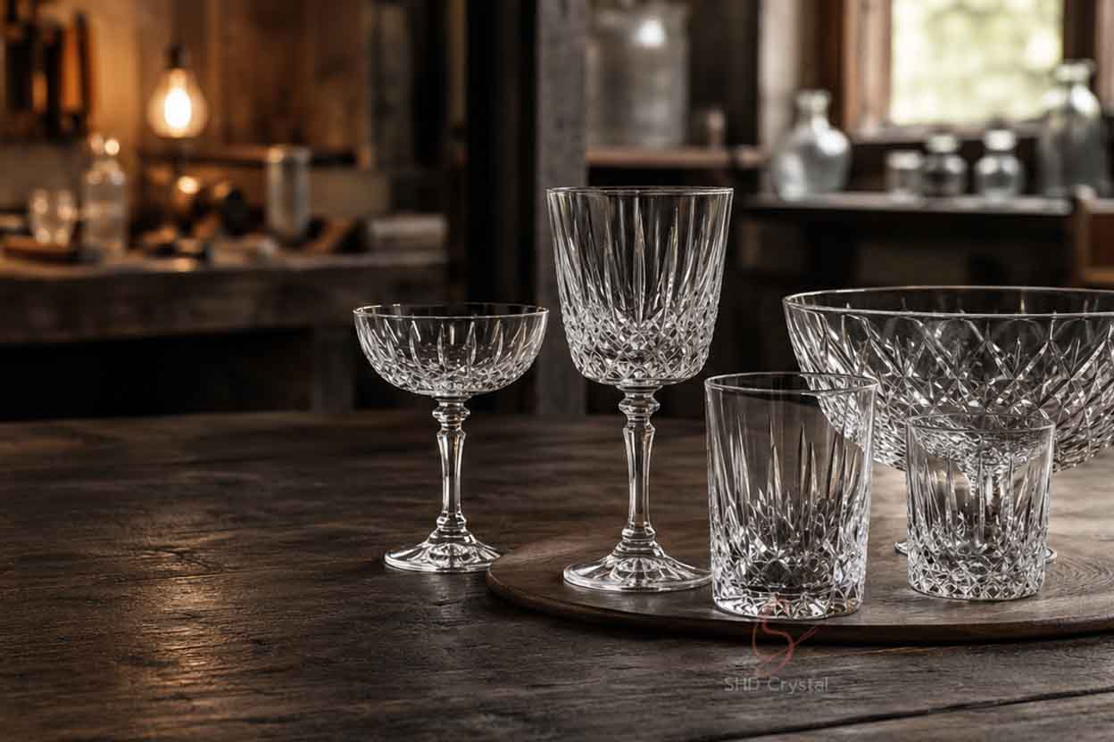 crystal glass evolution