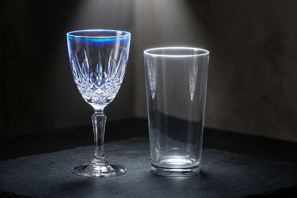 crystal glass identification