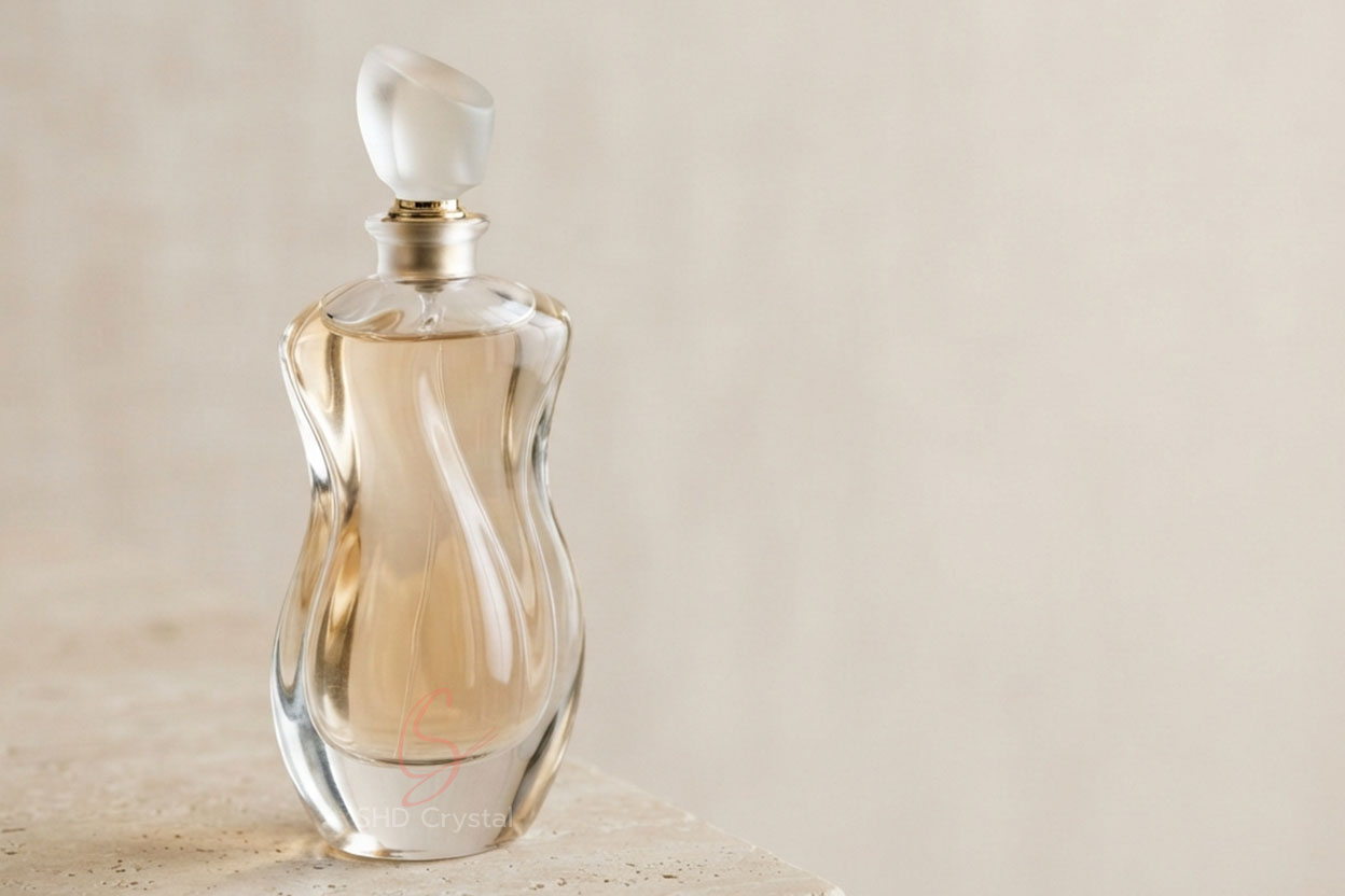 custom woman shaped perfume bottle
