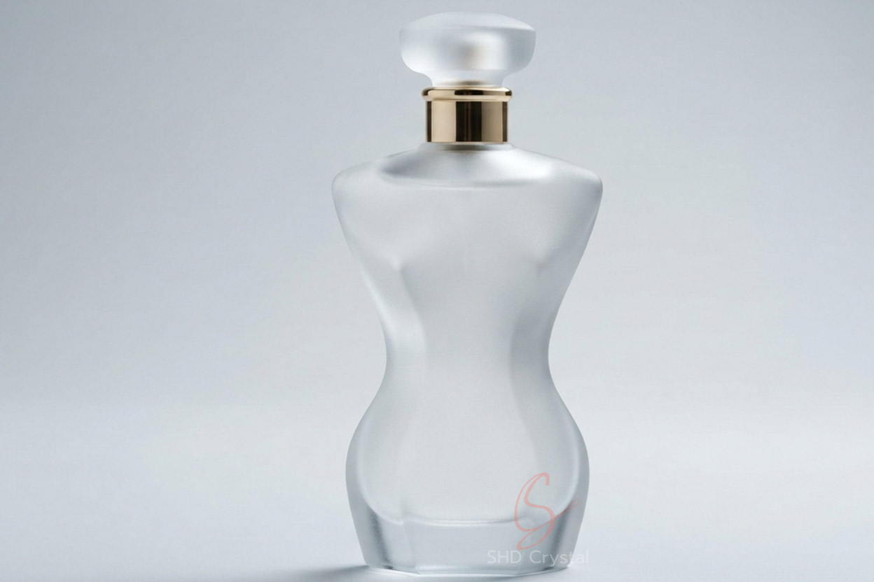 female torso perfume bottle