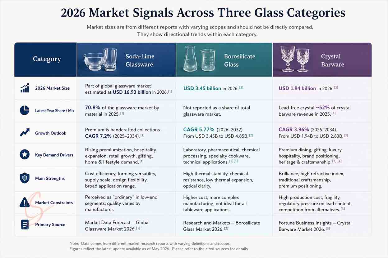 What the Soda-Lime Glass Market in 2026 Reveals About Material Positioning